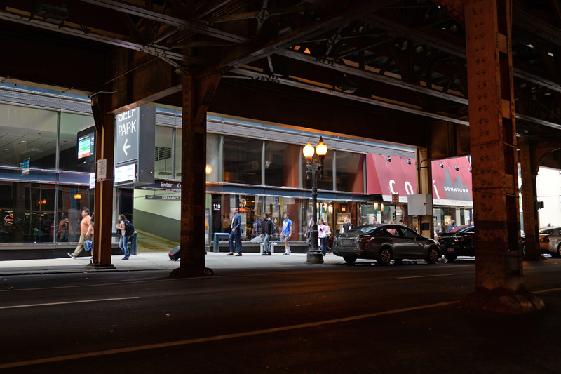 Street view of 203 North LaSalle Self Park