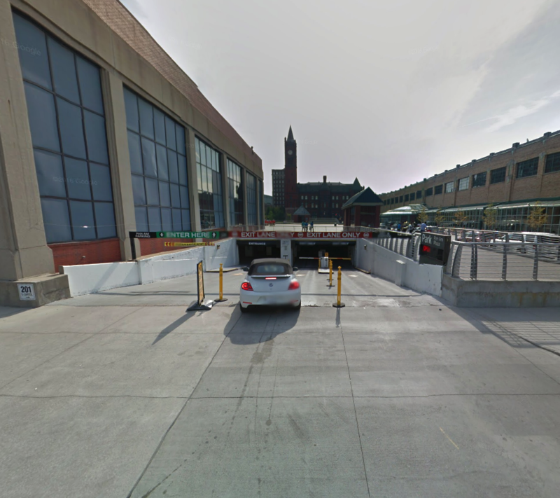 Denison Pan Am Plaza Garage at 201 S. Capitol Ave. Indianapolis Parking