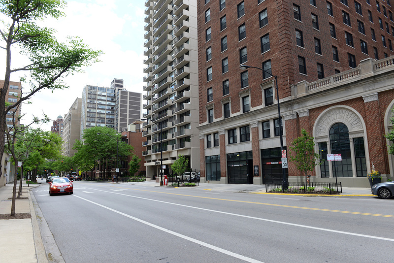 Street view of The Belmont House Garage - Valet