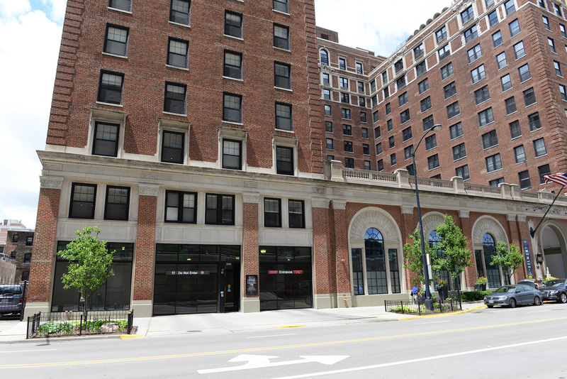 Street view of The Belmont House Garage - Valet