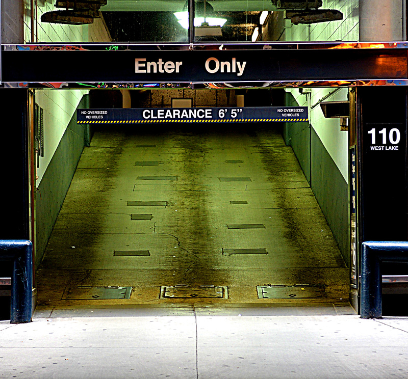 Street view of 203 North LaSalle Self Park