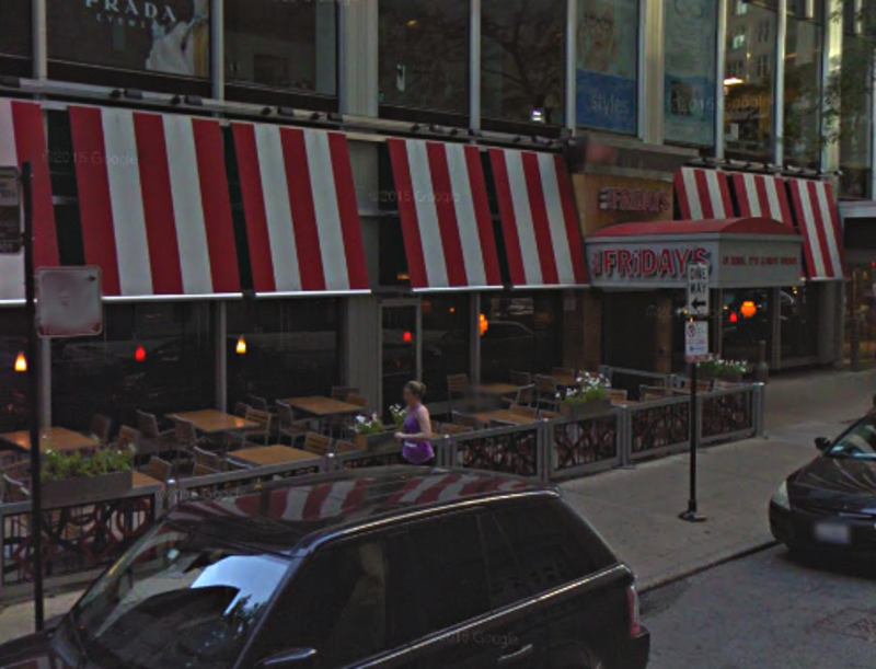 Street view of TGI Friday's Valet