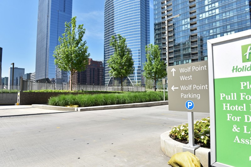 Street view of Wolf Point Self Park