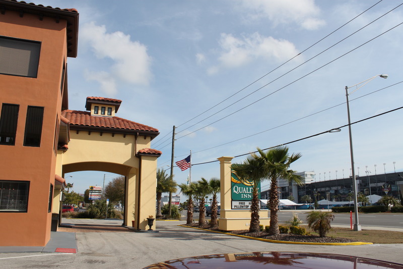 Street view of Daytona Speedway Lot