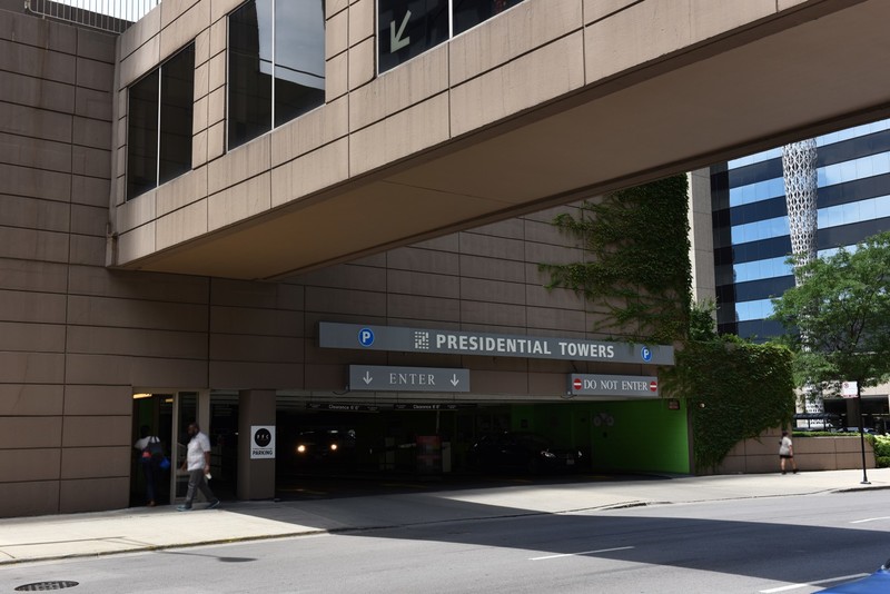 Street view of Presidential Towers Garage