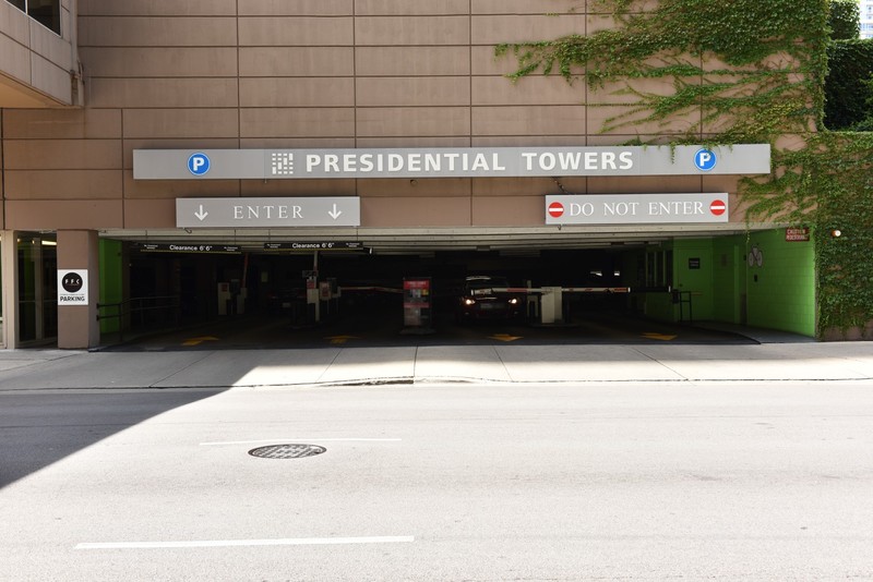 Street view of Presidential Towers Garage