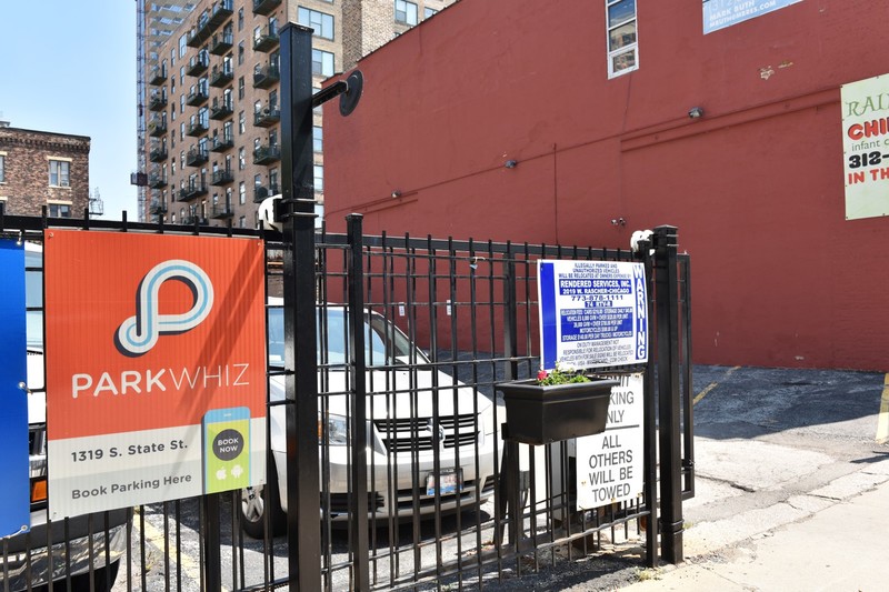 Street view of State St. Parking