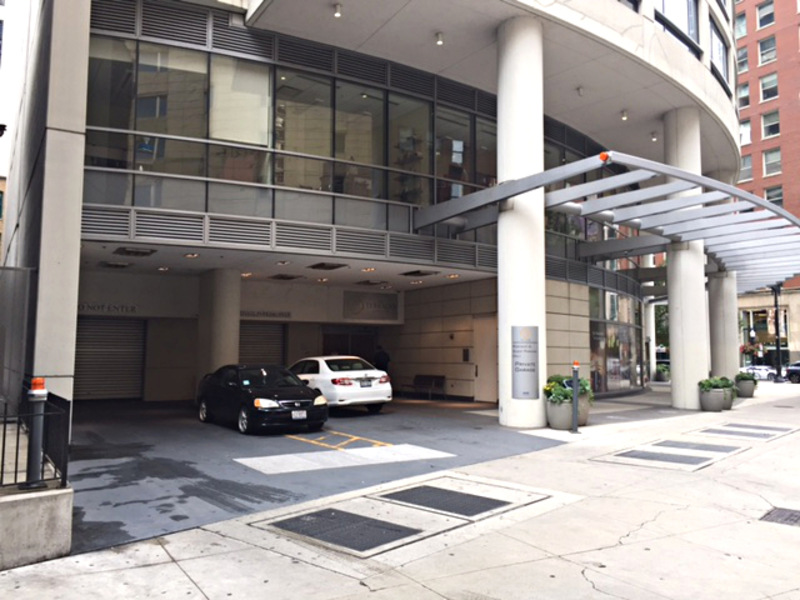 Street view of The Clare - Valet Kiosk