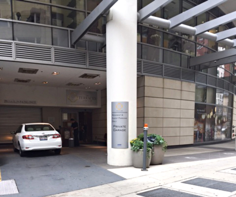 Street view of The Clare - Valet Kiosk