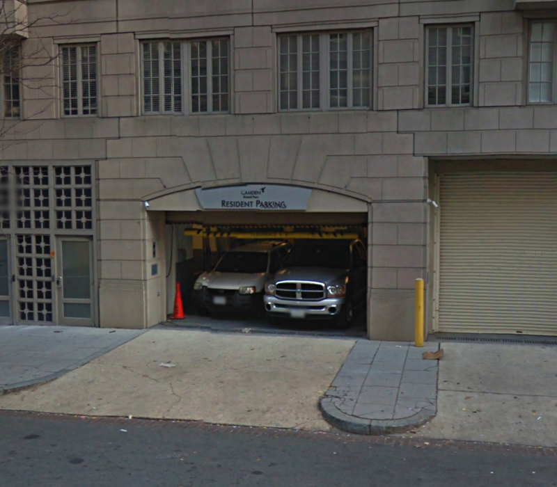 Street view of Camden Living Monthly Parking