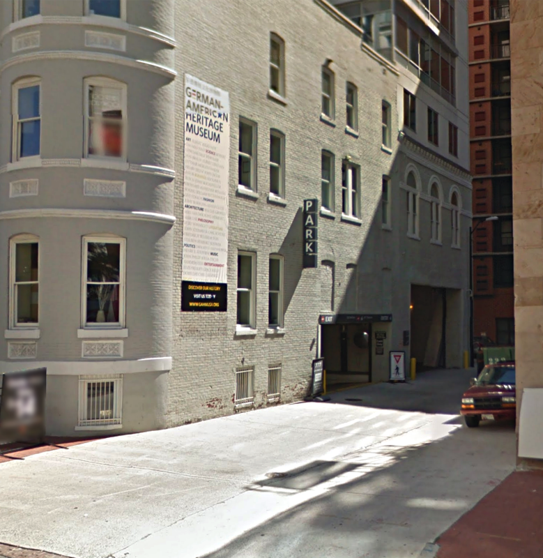 Street view of Penn Parking