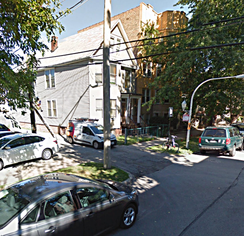 Street view of Alley Space - 3600-3602 N. Hermitage