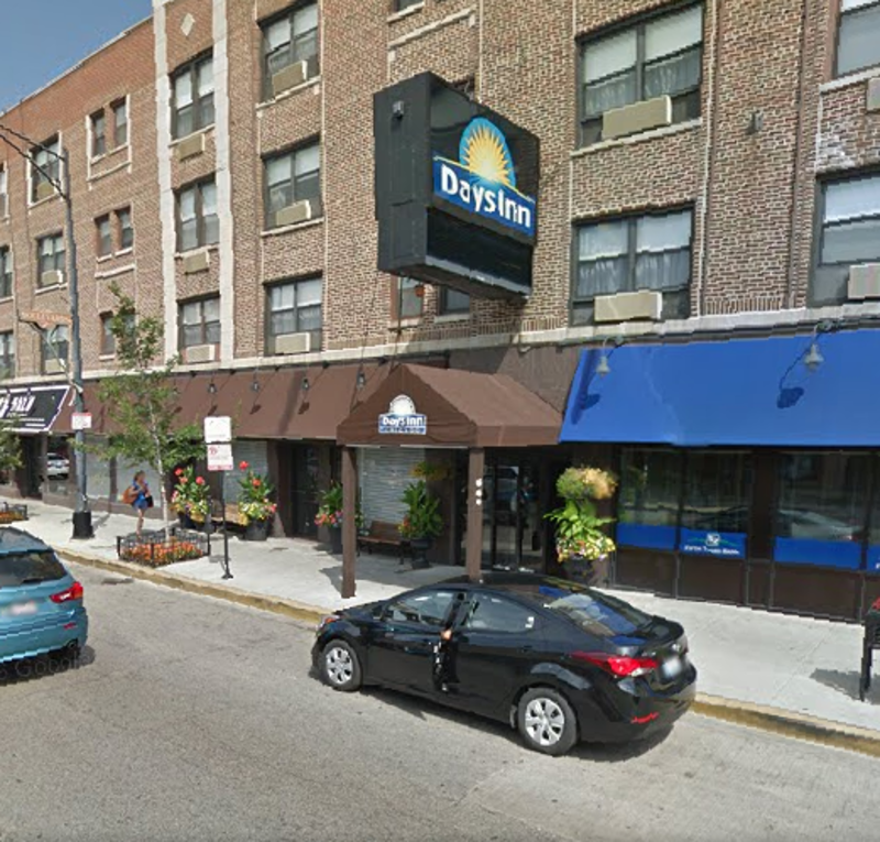 Street view of Days Inn Lincoln Park