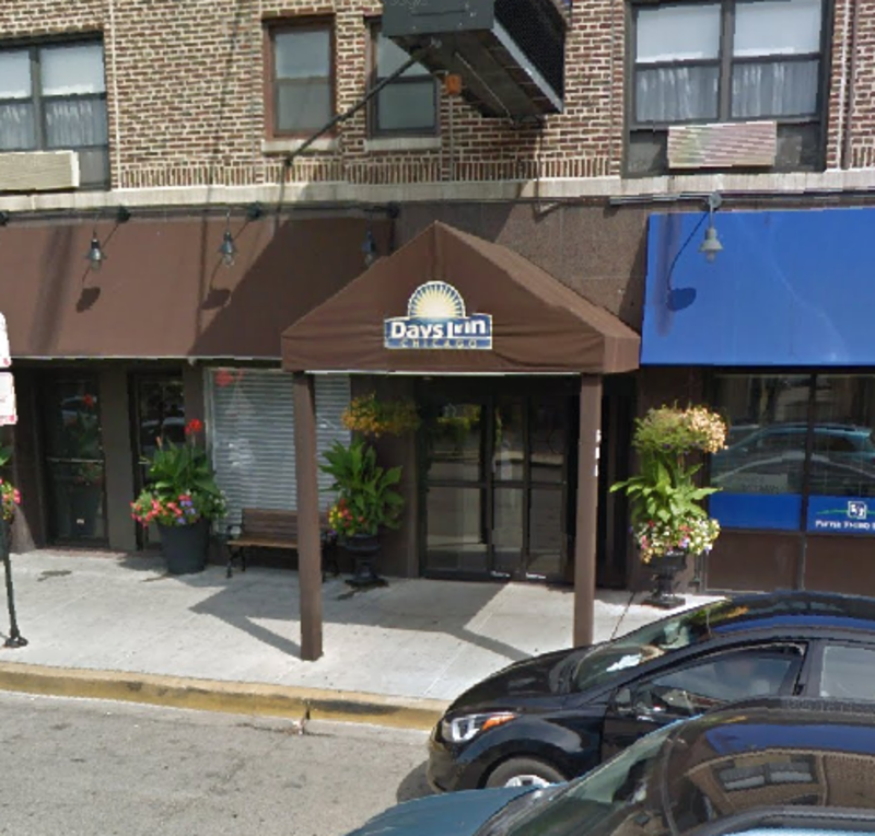 Street view of Days Inn Lincoln Park