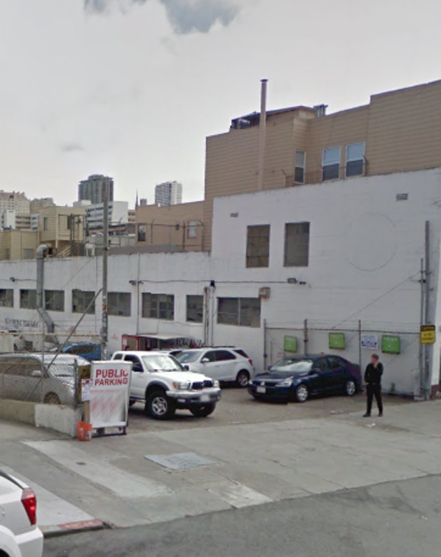 Street view of North Beach Parking