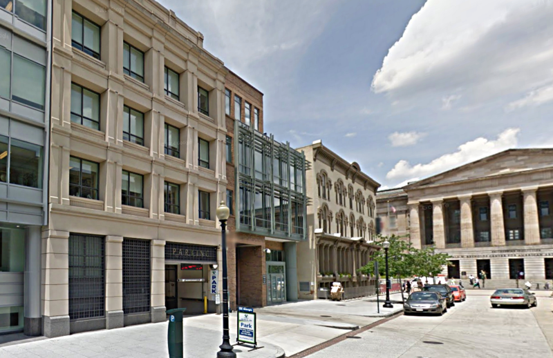 Street view of 505 9th St NW Garage (560 8th St NW)