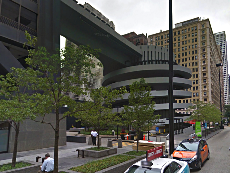 Street view of John Hancock Center
