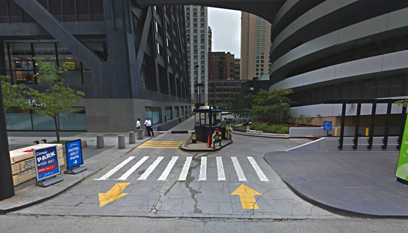 Street view of John Hancock Center