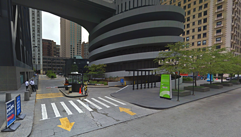 Street view of John Hancock Center