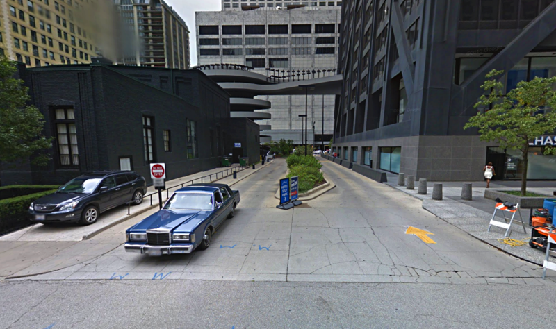 Street view of John Hancock Center