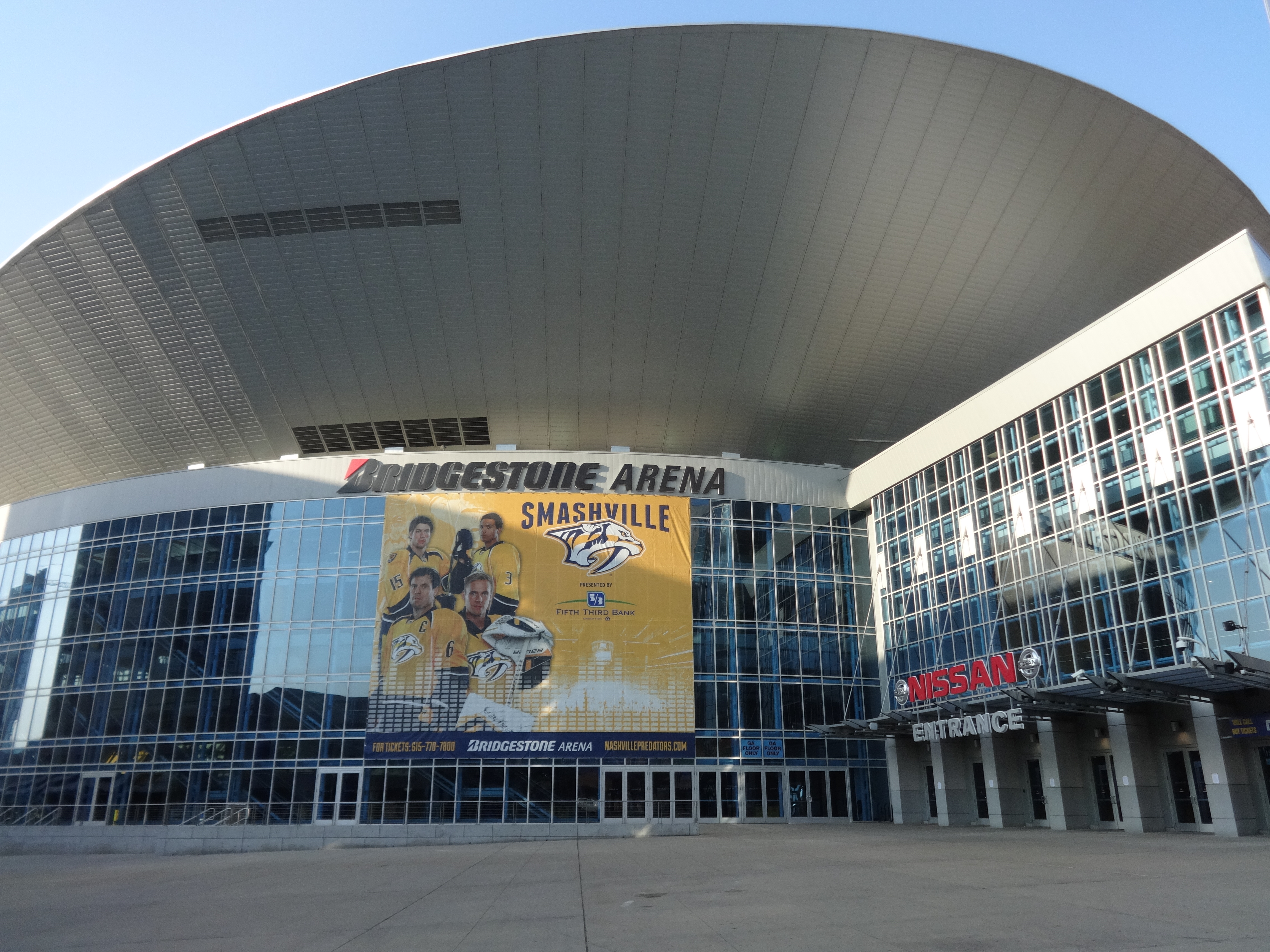 Bridgestone Arena In Nashville Tennessee Stock Photo - Download Image Now -  Nashville, Nissan, People - iStock