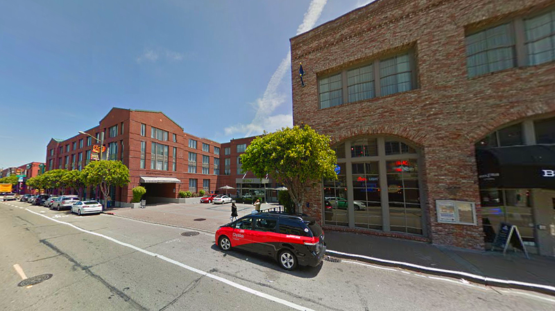 Street view of Hyatt Centric Fisherman's Wharf