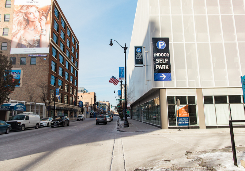 Street view of Arkadia Tower Garage