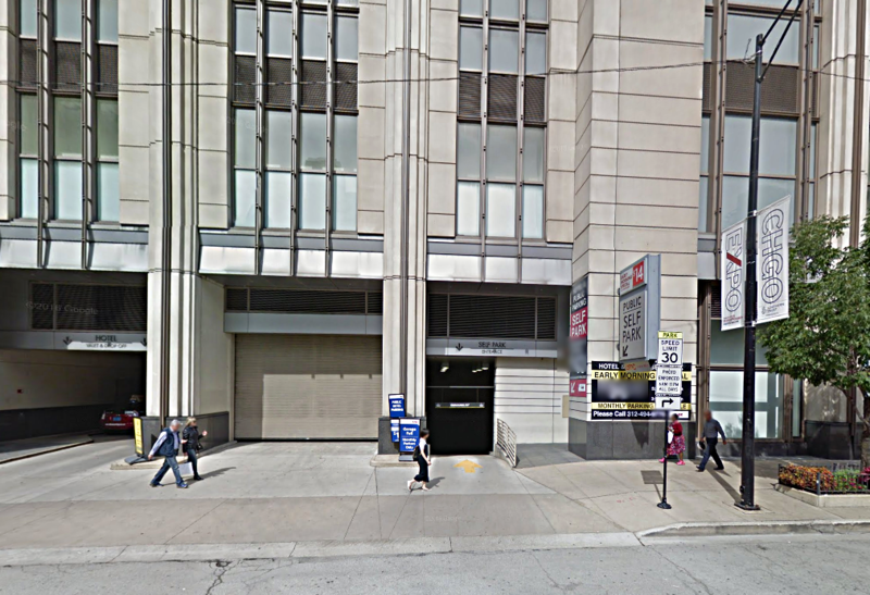 Street view of River East Garage