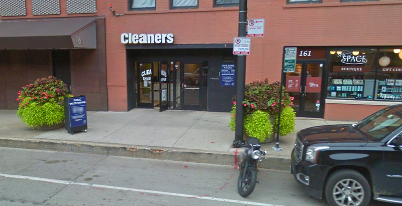 Street view of 165 N. Canal St. - Valet Kiosk