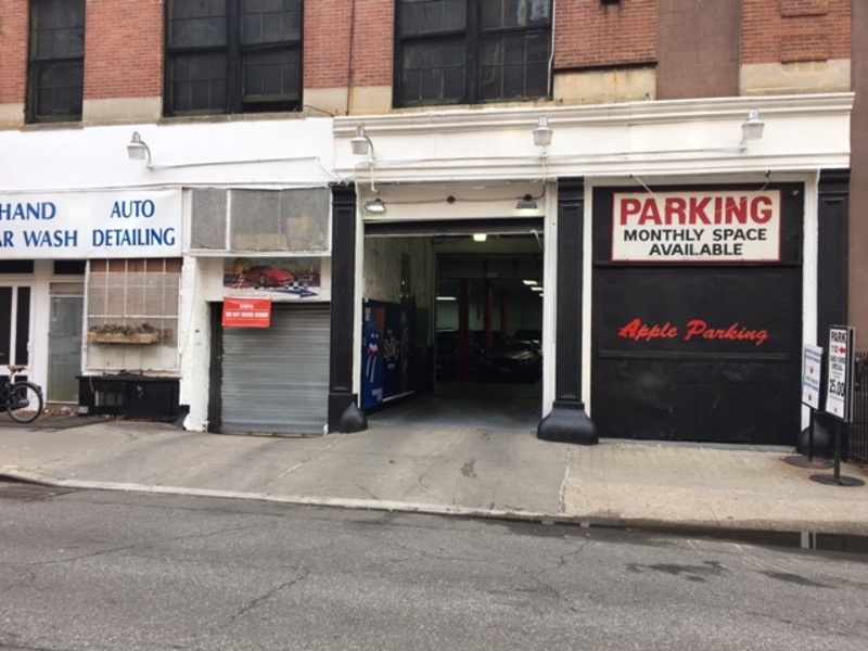 Street view of Apple Parking