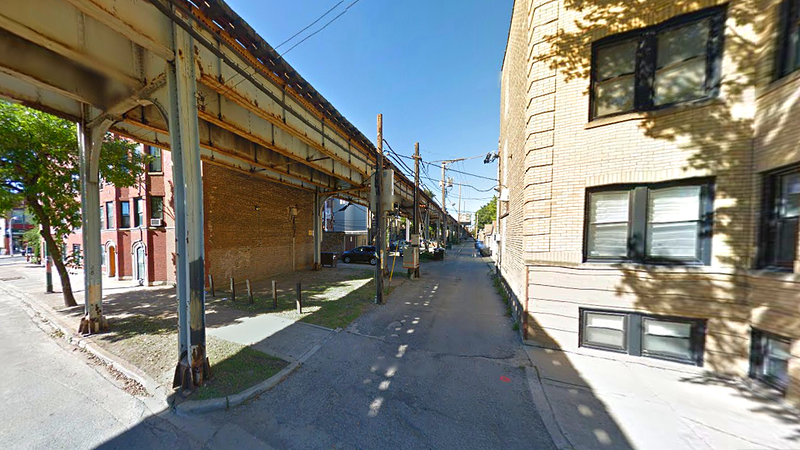 Street view of Alley Space - 1212 W. Roscoe St.