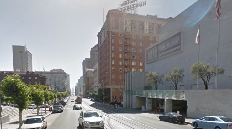 Street view of Nob Hill Masonic Center Garage
