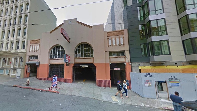 Street view of American West Parking
