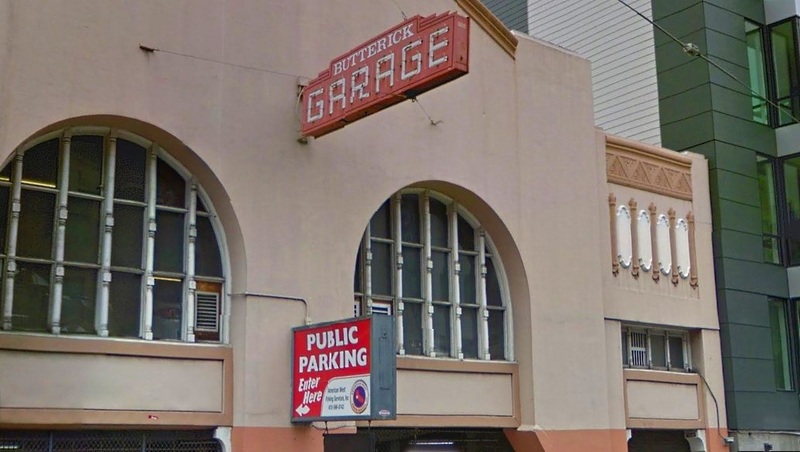 Street view of American West Parking