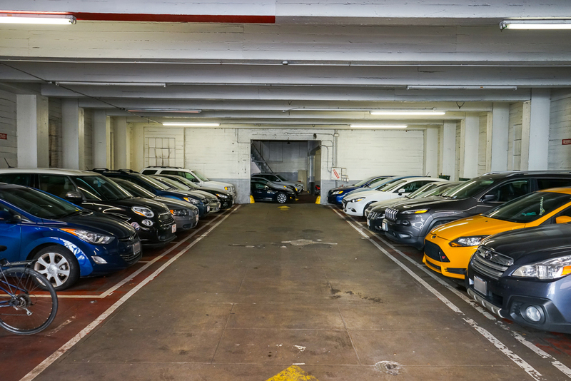 Street view of Post & Taylor Garage - Valet