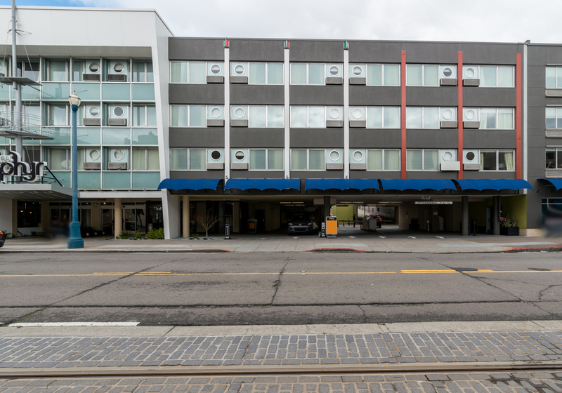 Street view of Hotel Zephyr