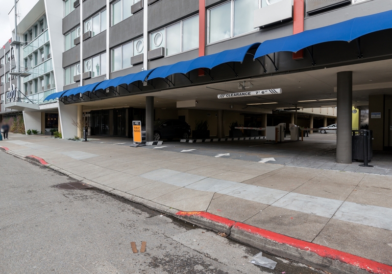 Street view of Hotel Zephyr