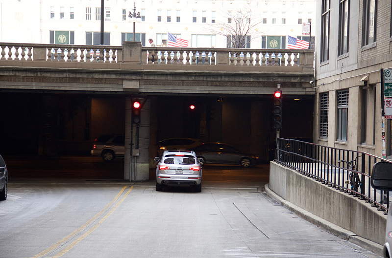 Street view of 222 N. LaSalle - Lower Level Valet
