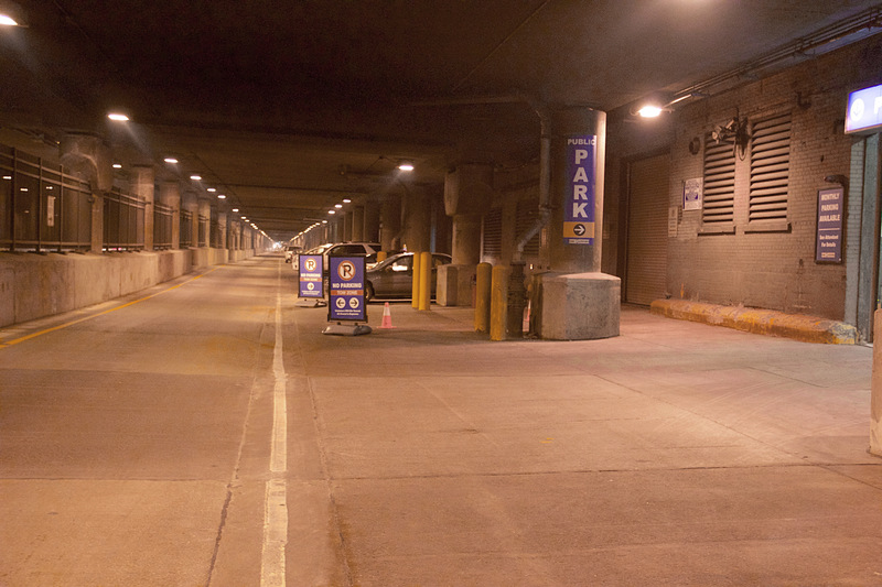 Street view of 222 N. LaSalle - Lower Level Valet