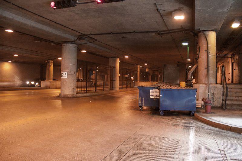 Street view of 222 N. LaSalle - Lower Level Valet