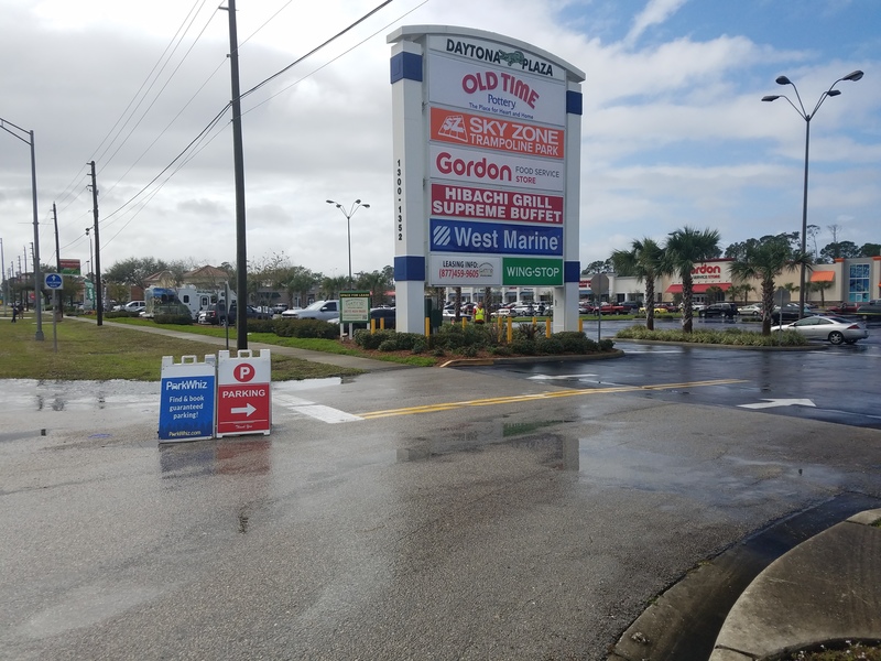 Street view of Daytona Speedway Plaza Parking
