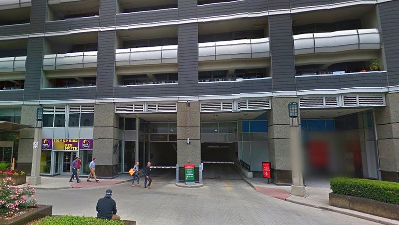 Street view of Cityfront Plaza Garage