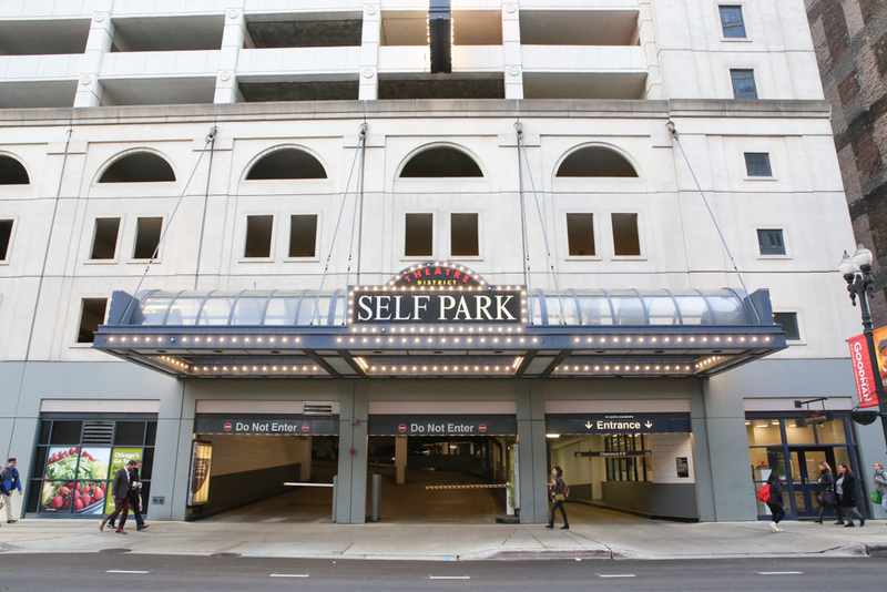 Street view of Theatre District Self Park