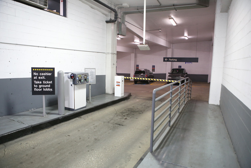 Street view of Theatre District Self Park