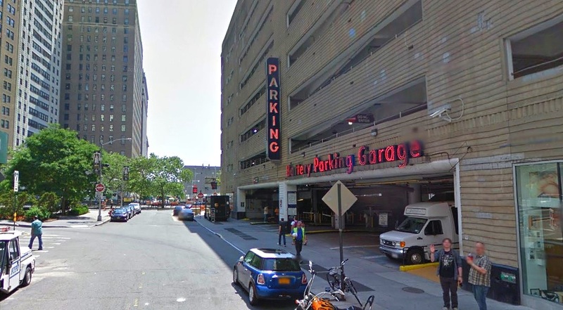 Street view of Battery Parking Garage