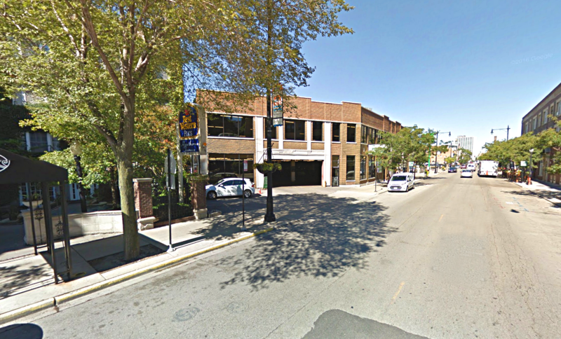 Street view of Hawthorne Garage - Valet
