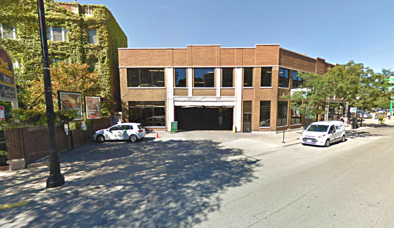 Street view of Hawthorne Garage - Valet