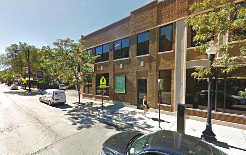Street view of Hawthorne Garage - Valet