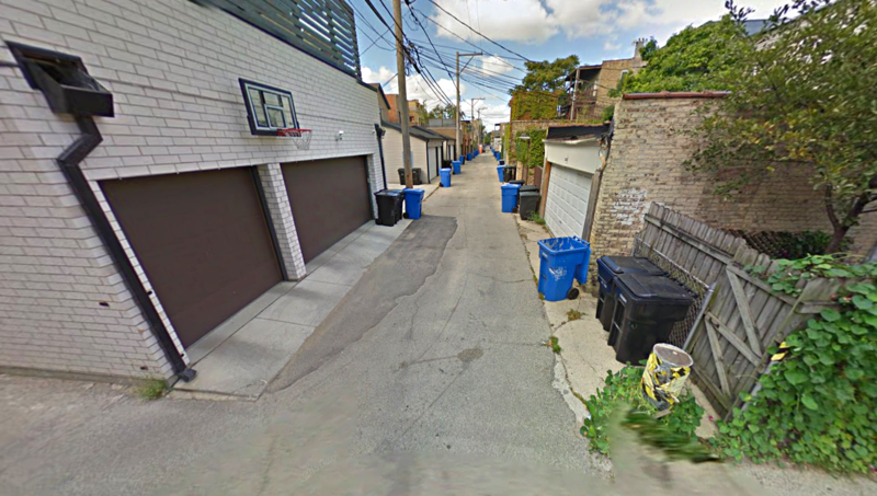 Street view of Alley Space - 3619 N Lakewood