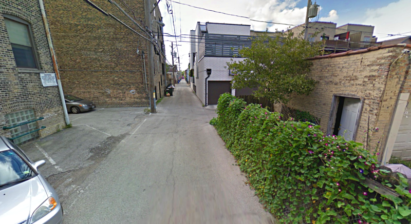 Street view of Alley Space - 3619 N Lakewood